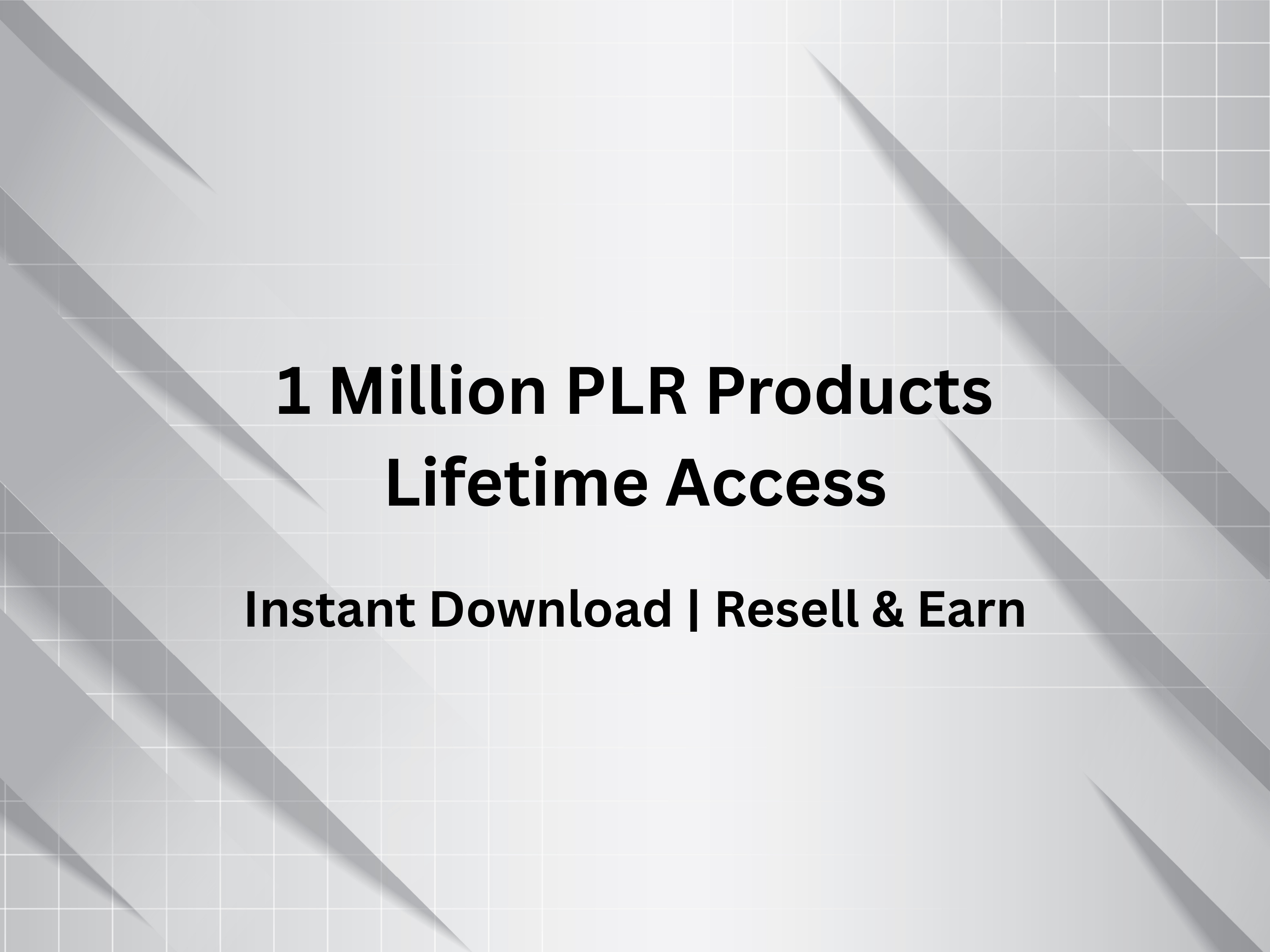 📦 1 Million PLR Products – Instant Access