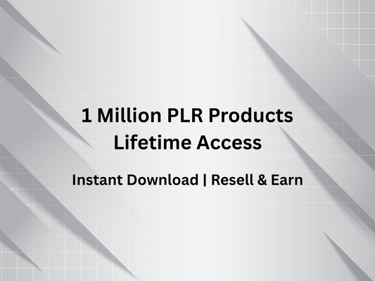 📦 1 Million PLR Products – Instant Access