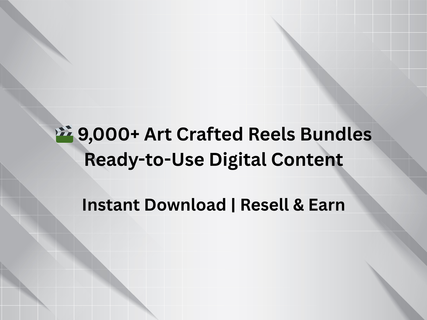🎬 9,000+ Art Crafted Reels Bundles – Ready-to-Use Digital Content