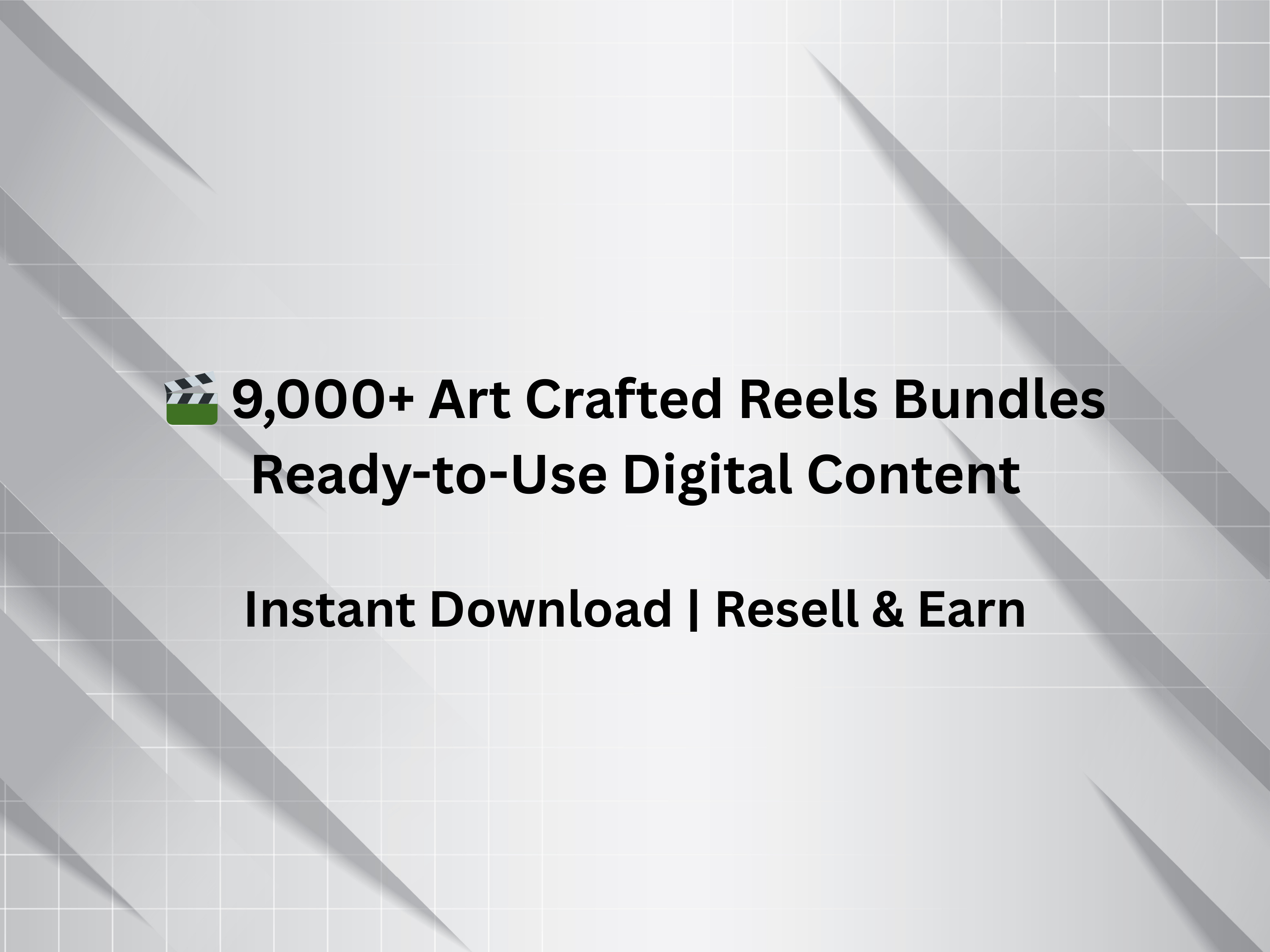 🎬 9,000+ Art Crafted Reels Bundles – Ready-to-Use Digital Content