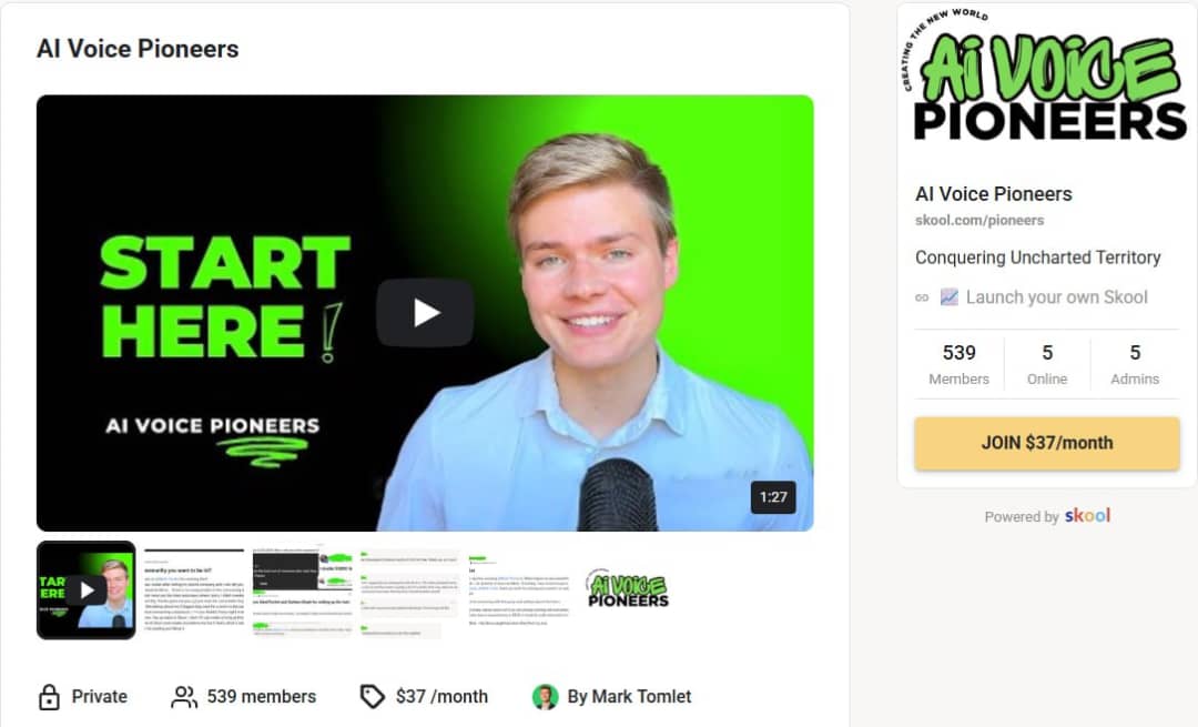 AI VOICE PIONEERS BY MARK TOMLET